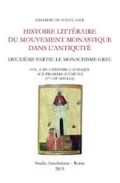 Cover von Histoire littéraire du mouvement monastique dans l'antiquité. Deuxième partie: le monachisme grec