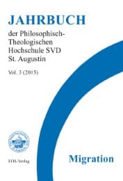 Cover von Jahrbuch der Philosophisch-Theologischen Hochschule SVD St. Augustin Vol. 3 (2015)