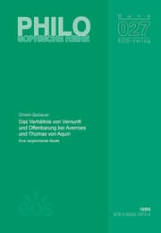 Cover von Das Verhältnis von Vernunft und Offenbarung bei Averroes und Thomas von Aquin