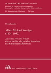 Cover von Albert Michael Koeniger (1874-1950)