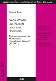 Cover von Nach Weinen und Klagen Lohn und Hoffnung
