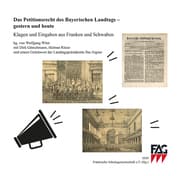 Cover von Das Petitionsrecht des Bayerischen Landtags - gestern und heute