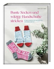 Cover von Bunte Socken und witzige Handschuhe stricken