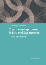 Cover von Spracherwerbsprozesse in Erst- und Zweitsprache
