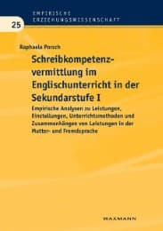 Cover von Schreibkompetenzvermittlung im Englischunterricht in der Sekundarstufe I