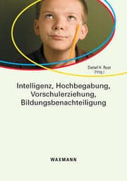 Cover von Intelligenz, Hochbegabung, Vorschulerziehung, Bildungsbenachteiligung