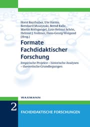 Cover von Formate Fachdidaktischer Forschung