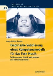 Cover von Empirische Validierung eines Kompetenzmodells für das Fach Musik
