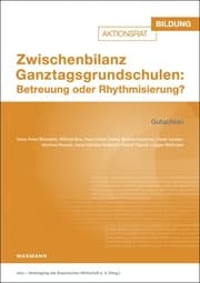 Cover von Zwischenbilanz Ganztagsgrundschulen: Betreuung oder Rhythmisierung?