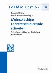 Cover von Mehrsprachige Lehramtsstudierende schreiben