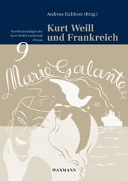 Cover von Kurt Weill und Frankreich
