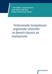 Cover von Professionelle Kompetenzen angehender Lehrkräfte im Bereich Deutsch als Zweitsprache