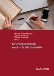 Cover von Forschungshandbuch empirische Schreibdidaktik