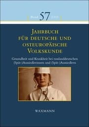 Cover von Jahrbuch für deutsche und osteuropäische Volkskunde