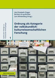 Cover von Ordnung als Kategorie der volkskundlich-kulturwissenschaftlichen Forschung