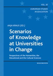 Cover von Scenarios of Knowledge at Universities in Change