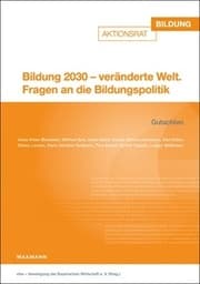Cover von Bildung 2030 - veränderte Welt