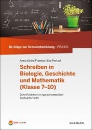 Cover von Schreiben in Biologie, Geschichte und Mathematik (Klasse 7-10)