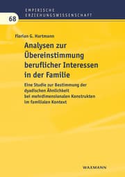 Cover von Analysen zur Übereinstimmung beruflicher Interessen in der Familie