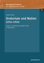 Cover von Oratorium und Nation (1914-1945)