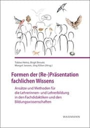Cover von Formen der (Re-)Präsentation fachlichen Wissens