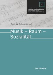 Cover von Musik - Raum - Sozialität
