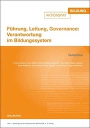 Cover von Führung, Leitung, Governance: Verantwortung im Bildungssystem
