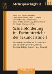 Cover von Schreibförderung im Fachunterricht der Sekundarstufe I
