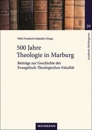Cover von 500 Jahre Theologie in Marburg