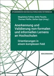 Cover von Anerkennung und Validierung non-formalen und informellen Lernens an Hochschulen