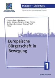Cover von Europäische Bürgerschaft in Bewegung