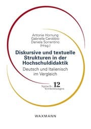 Cover von Diskursive und textuelle Strukturen in der Hochschuldidaktik