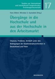 Cover von Übergänge in die Hochschule und aus der Hochschule in den Arbeitsmarkt
