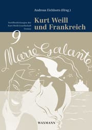 Cover von Kurt Weill und Frankreich