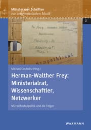 Cover von Herman-Walther Frey: Ministerialrat, Wissenschaftler, Netzwerker
