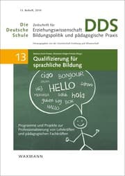 Cover von Qualifizierung für sprachliche Bildung