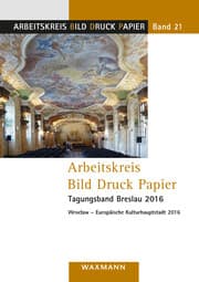 Cover von Arbeitskreis Bild Druck Papier Tagungsband Breslau 2016