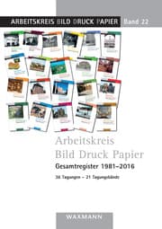 Cover von Arbeitskreis Bild Druck Papier Gesamtregister 1981-2016