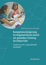 Cover von Kompetenzsteigerung im Argumentieren durch ein gezieltes Training im Unterricht