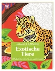 Cover von Ausmalen & Entspannen. Exotische Tiere