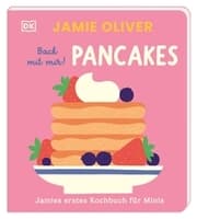 Cover von Jamies erstes Kochbuch für Minis. Back mit mir! Pancakes