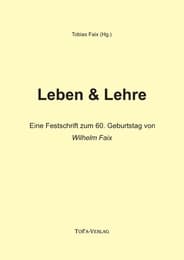 Cover von Leben + Lehre