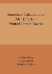 Cover von Numerical Calculation of EMC Effects on Printed Circuit Boards