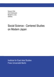 Cover von Social Science-Centered Studies on Modern Japan