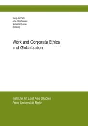 Cover von Work and Corporate Ethics and Globalization