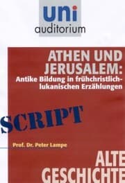 Cover von Athen und Jerusalem
