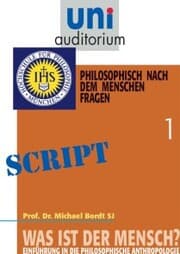 Cover von Was ist der Mensch? Teil 1