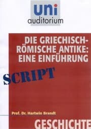 Cover von Die griechisch-römische Antike: Eine Einführung