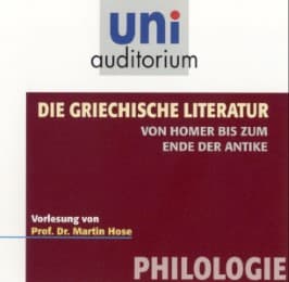 Cover von Die griechische Literatur - Von Homer bis zum Ende der Antike