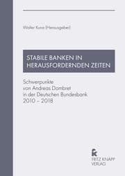 Cover von Stabile Banken in herausfordernden Zeiten